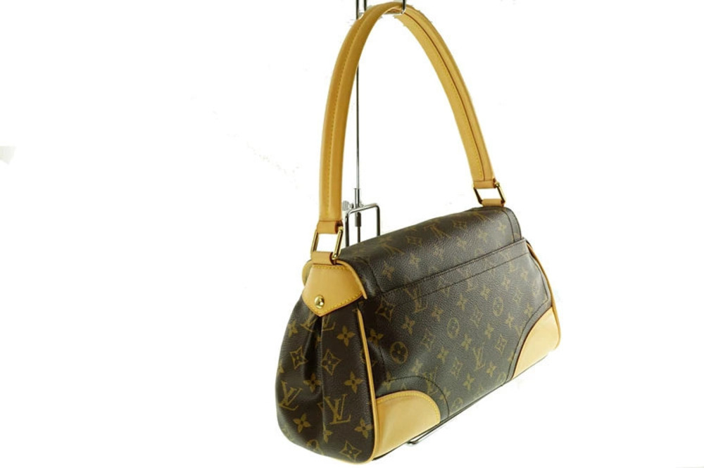 Louis Vuitton Canvas Beverly Brown Handbag Monogram